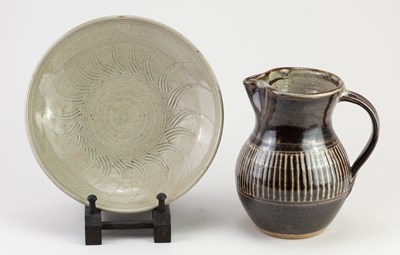 Lot 775 - URSULA MOMMENS (1908-2010); a stoneware jug...