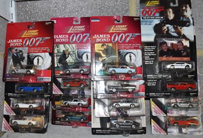 Lot 287 - Approx fifteen James Bond boxed model vehicles...