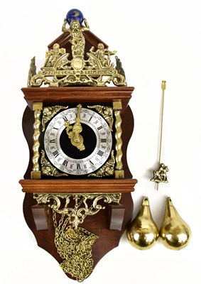 Lot 2298 - A reproduction mahogany and gilt metal Atlas...