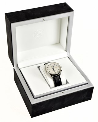 Lot 427 - IWC (INTERNATIONAL WATCH COMPANY); a gentleman'...