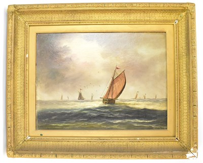 Lot 335 - W. THOMAS; a 19th century oil on canvas...