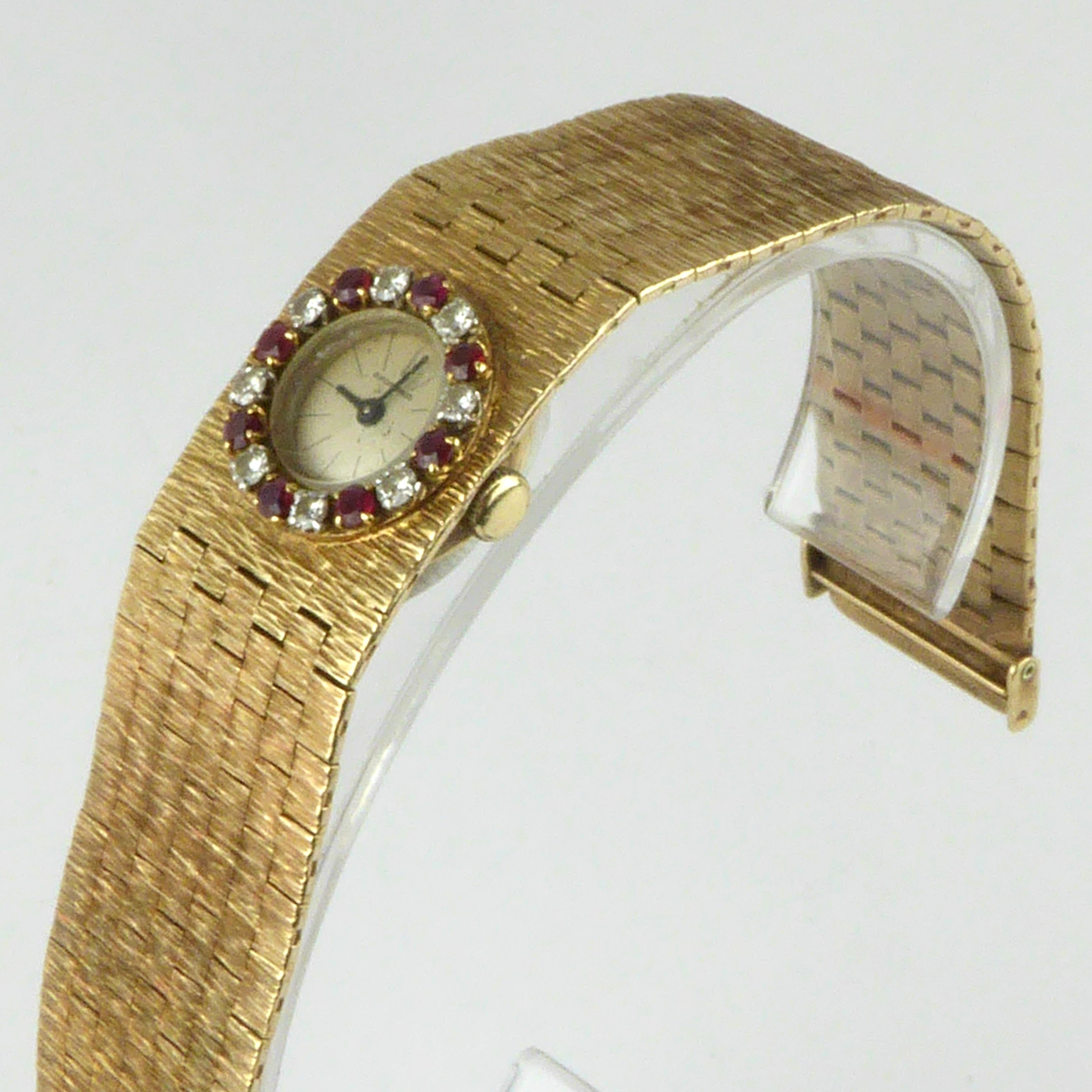 Montre Suisse Bueche Girod Ultra Fine - Acier Et Or 18ct, Mouvement Quartz, Occasion