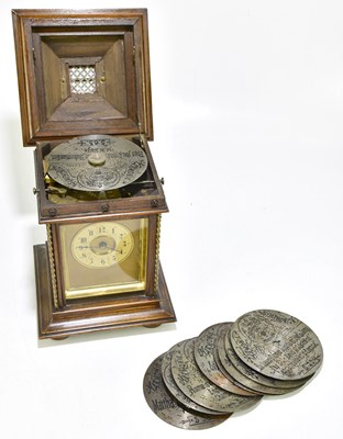 Lot 2275 - A 19th century German stained beech musical...
