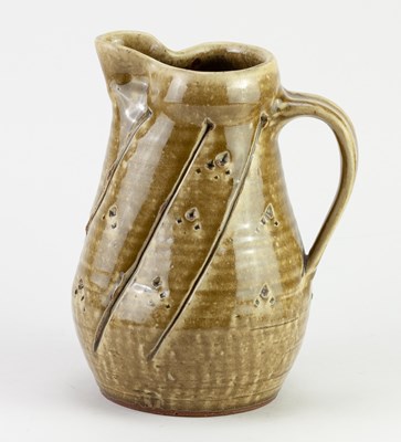 Lot 795 - WILLIAM PLUMPTRE (born 1959); a stoneware jug...