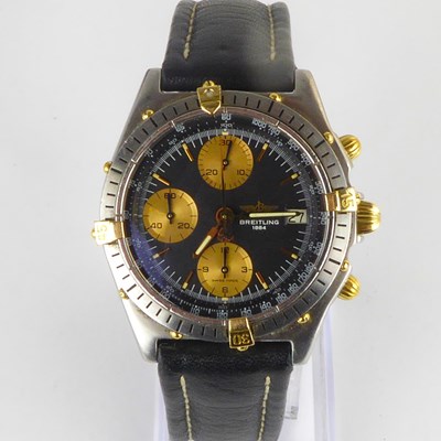 Lot 953 - See 20803-003 BREITLING; a gentlemen's...