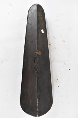 Lot 323 - A full size German violin with one-piece back,...