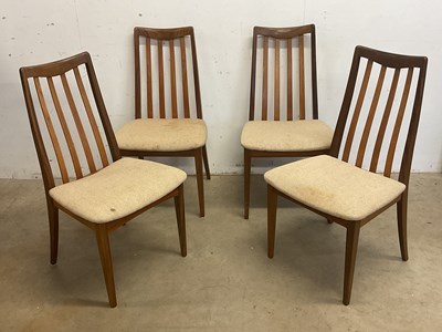 Lot 567 - G PLAN; a set of four Fresco dining chairs (4)