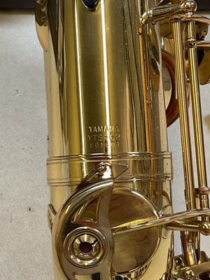 Lot 110 - A cased Yamaha tenor saxophone, serial number...