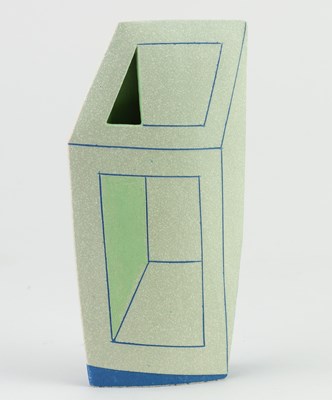 Lot 129 - BEN ARNUP (born 1954); a stoneware trompe...