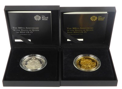 Lot 687 - THE ROYAL MINT; two silver coins for the...