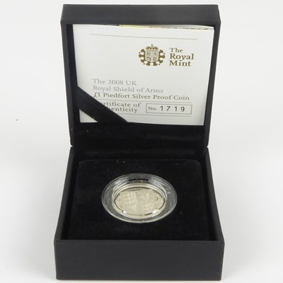 Lot 656 - THE ROYAL MINT; a '2008 UK Royal Shield of...