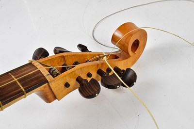 Lot 1268 - A modern bass viol, built from a kit supplied...