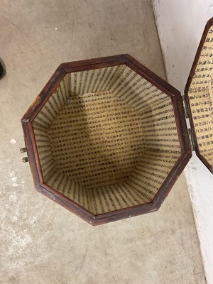 Lot 248 - A contemporary Korean elm octagonal brass...