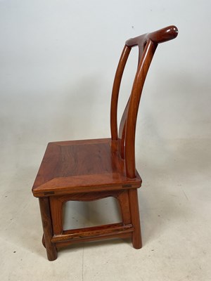 Lot 660 - A contemporary Chinese child's chair with yoke...
