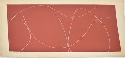 Lot 155 - PAUL MOUNT (1922-2009); lithograph, untitled,...