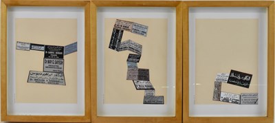 Lot 144 - WALID RAAD (born 1967); a triptych of digital...