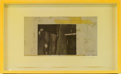 Lot 187 - JOHANNES KAHRS; black and lithograph, untitled,...