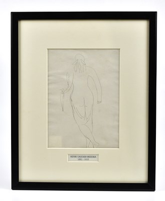 Lot 99 - HENRI GAUDIER BRZESKA (1891-1915); pencil...