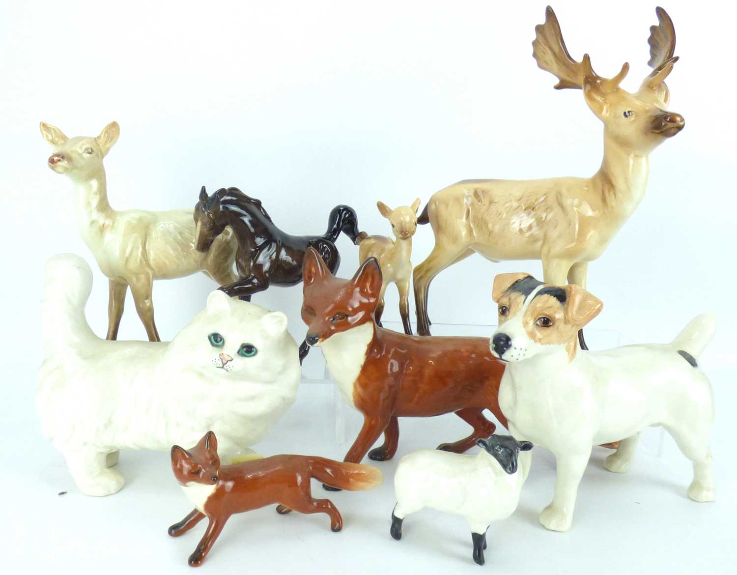 Lot 306 - Various porcelain animals