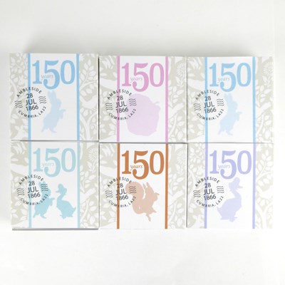 Lot 759 - THE ROYAL MINT; six '150 Years Anniversary of...