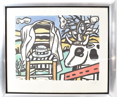 Lot 139 - FERNAND LÉGER (1881-1955); a colour lithograph,...