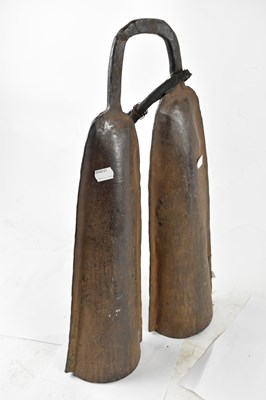 Lot 462 - TRIBAL ART; a Cameroon Bamileke gong, height...