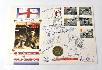 Lot 399 - WORLD CUP 1966; a first day cover with...