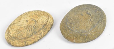 Lot 209 - Two possibly ancient oval seals, decorated...
