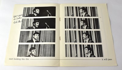 Lot 510 - JAKE THACKRAY; 'His Songs' a booklet bearing...