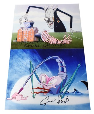 Lot 517 - GERALD SCARFE; two stills taken from the Pink...