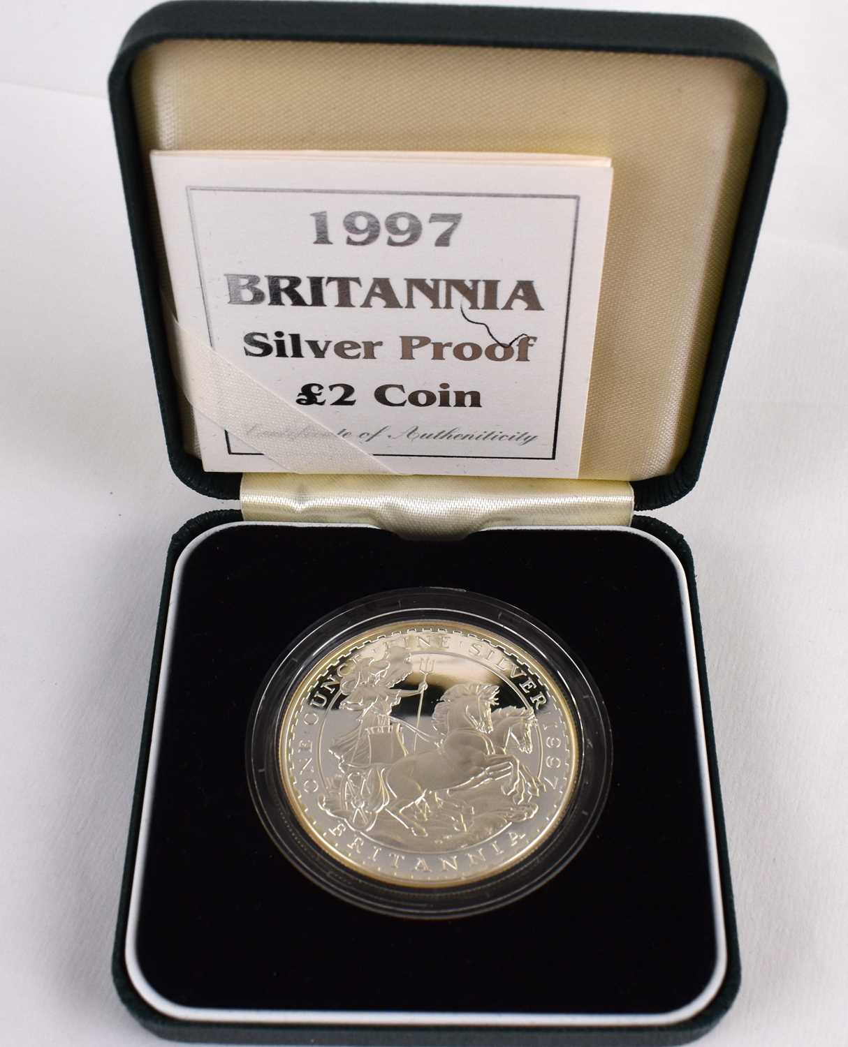 Lot 659 - THE ROYAL MINT; a '1997 Britannia Silver Proof...