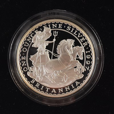 Lot 659 - THE ROYAL MINT; a '1997 Britannia Silver Proof...