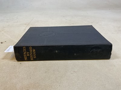 Lot 289 - PREFACES BY BERNARD SHAW, first edition,...
