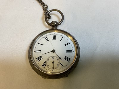 Lot 466 - MILITARY INTEREST; a Victorian hallmarked...