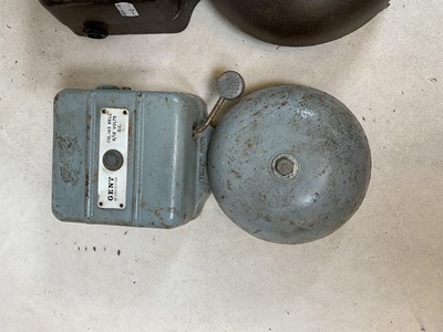 Lot 14 - Three vintage wall mounted fire alarms...