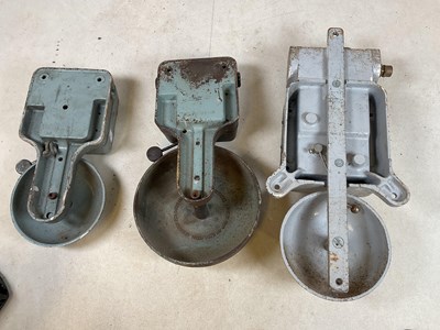 Lot 14 - Three vintage wall mounted fire alarms...