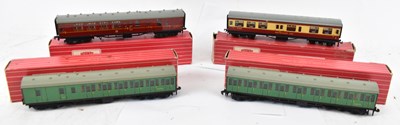 Lot 296 - Four boxed Hornby OO coaches including...