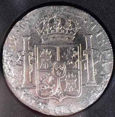 Lot 662 - EL CAZADOR; an 8 reales shipwreck silver coin...