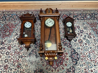 Lot 2296A - GUSTAV BECKER; a late 19th century walnut...