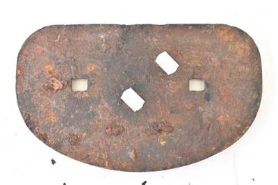 Lot 45 - RAILWAYANA; wagon plate, LNER 121857 12 Tons...