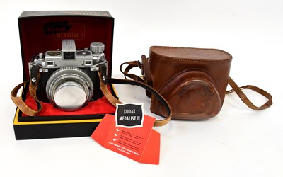 Lot 460 - KODAK; a Medalist II medium format film camera...