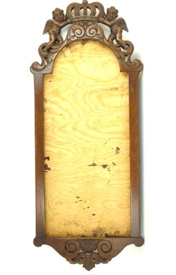 Lot 67 - A 19th century Jacobean-style oak wall mirror