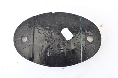 Lot 57 - RAILWAYANA; shed plate, 71B (1950-1963).