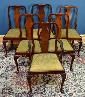 Lot 2558 - A set of six reproduction mahogany framed...
