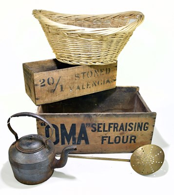 Lot 2067 - An OMA wooden crate, together with further...