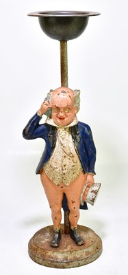 Lot 2146 - A painted base metal Mr Pickwick ashtray,...