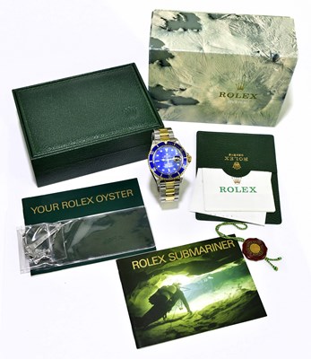 Lot 424 - ROLEX; a gentleman's Submariner Oyster...