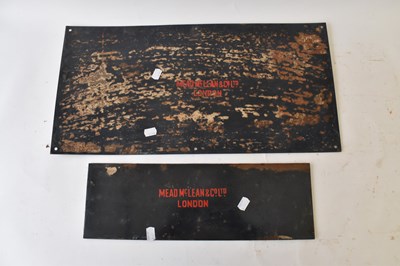 Lot 8 - RAILWAYANA; Southern Railway enamel sign...