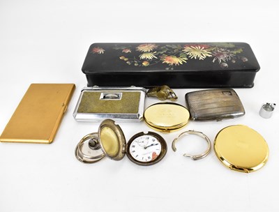 Lot 182 - Mixed collectibles to include a hallmarked...