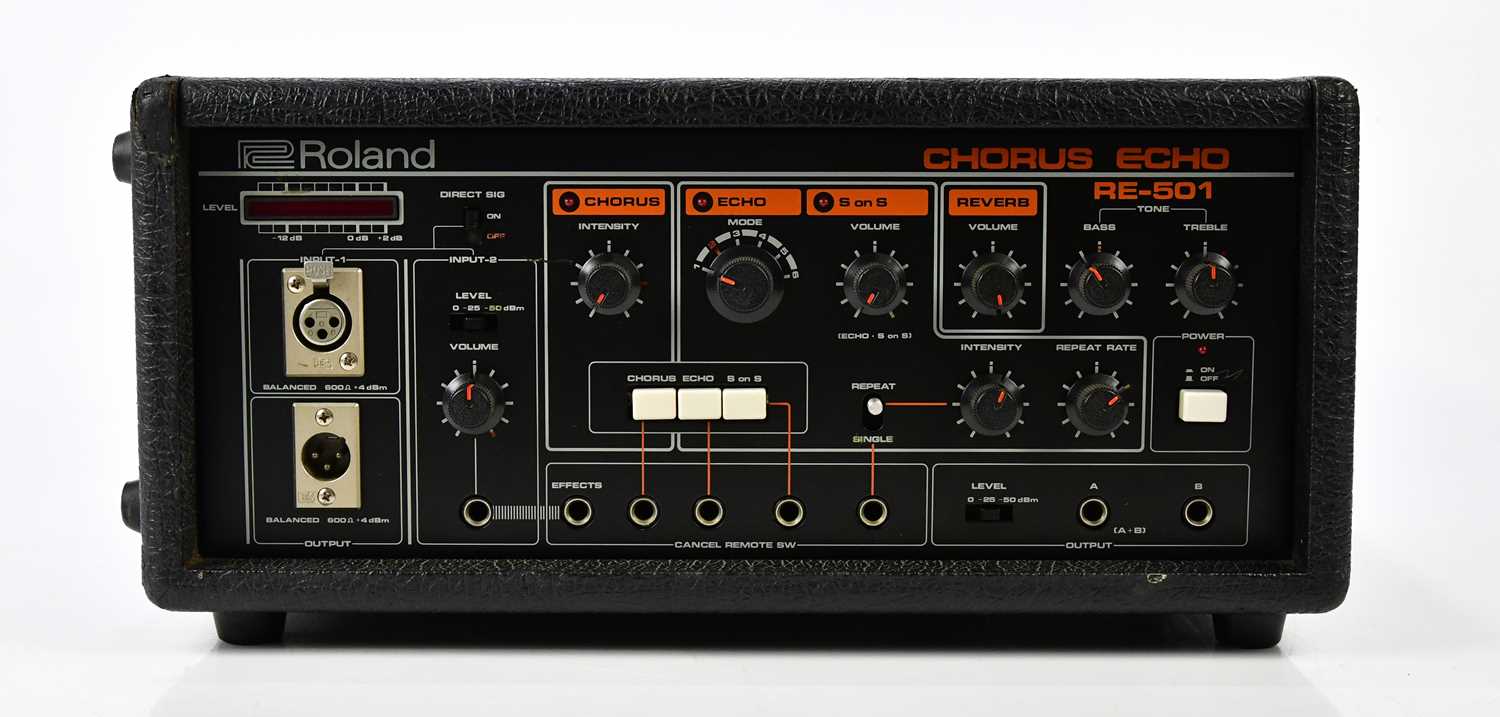 Lot 1259 ROLAND; a Chorus Echo RE501 echo unit.
